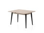 Hanah Home Dolunay - 1285 Mesa de comedor extensible Mocha ligera